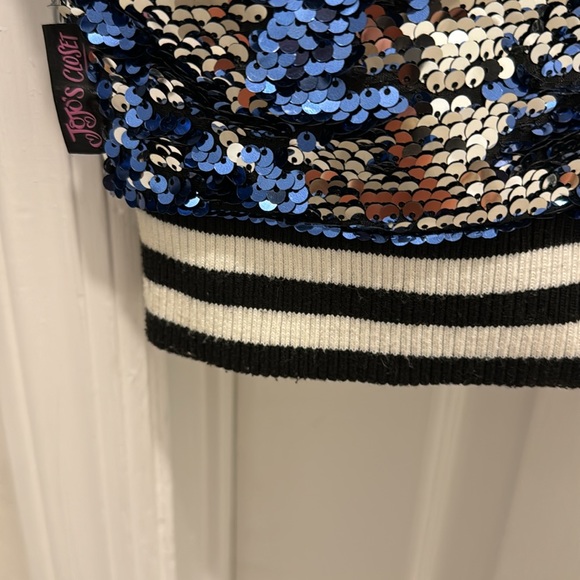 JoJo Siwa Reversible Sequin Bomber Jacket - Picture 5 of 6